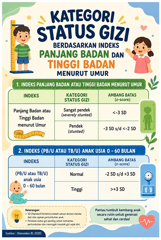 Panduan Kategori Status Gizi